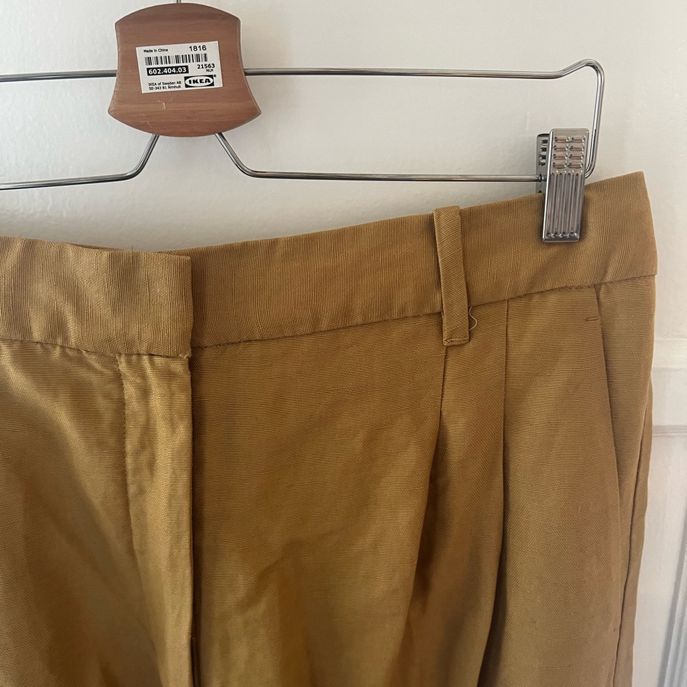 Wilfred “the effortless pant” size 12 linen trousers